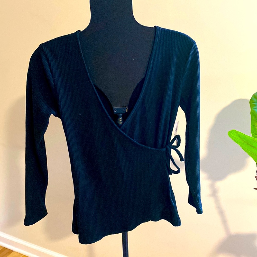 Nwt Old Navy Ribbed Long Sleeve Top